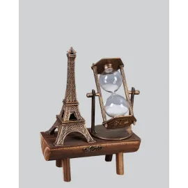 Ev, Ofis ve Kafeler İçin Retro Ahşap Kum Saati Dekorasyonu