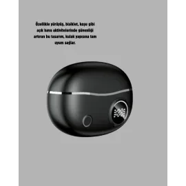 Kablosuz Açık Kulak Kulaklık Bluetooth 5.4 Type-C Hızlı Şarj 30 Saat