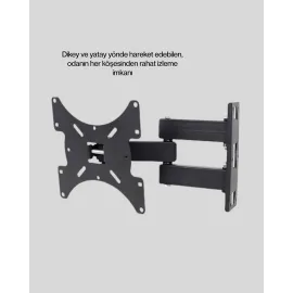 22–49 İnç Tv Uyumlu Hareketli Duvar Askı Aparatı