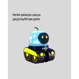 Otomatik Döner Slaytlı Üç Parlaklık Ayarlı Projektör Lamba