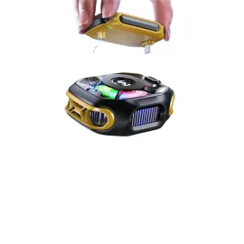 Rgb Işıklı Girdap Fanlı Mobil Soğutucu | Manyetik Montaj | Type-C Girişli