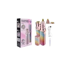 Mini Usb Şarjlı Elektrikli Epilatör – Kaş Ve Yüz Tüy Temizliği İçin 2'si 1 Arada