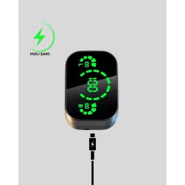 LED Ekranlı Kablosuz Kulaklık – Gürültü Önleyici Mikrofon ve Dokunmatik Özellikli