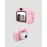Pembe Mini 1080P Hd Çocuk Kamera – 8Mp, Video Kaydı,tf Kart Destekli