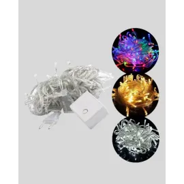 4 Metre Yılbaşı Şelale Led Perde Işık Ev Bahçe Dekor