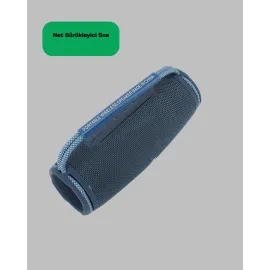 IPX5 Su Geçirmez Taşınabilir Bluetooth Hoparlör Renkli Işıklı