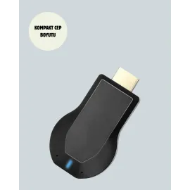 HDMI Kablosuz Ekran Alıcısı – iOS, Android, Mac, PC Uyumluluğu