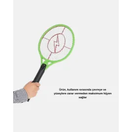Pil ile Çalışan Elektronik Sinek Öldürücü – Çocuk ve Evcil Hayvan Dostu Tasarım