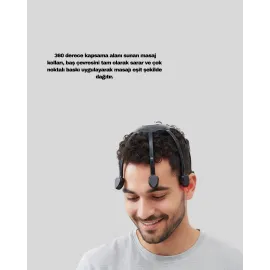 Titreşimli Saç Derisi Masaj Aleti 8 Kollu Derin Rahatlama Ve Stres Azaltma