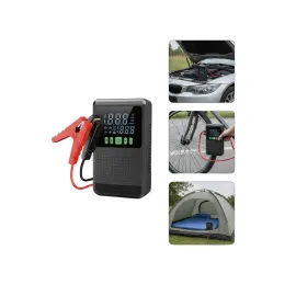 Taşınabilir Araç Akü Şarj Takviye Cihazı 150 Psi Dijital Kompresör