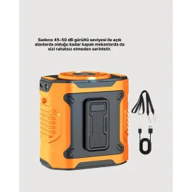 5000Mah Şarjlı Soğutma Fanı Taşınabilir