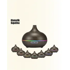 550 Ml Kapasiteli Ultrasonik Difüzör – Yağsız Nemlendirici Kullanımıyla Uyumlu