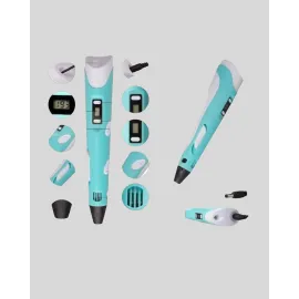 3D Kalem Ergonomik Ve 1.75 Mm Filament Destekli Fdm Yazıcı Kalemi