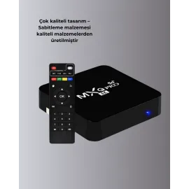 4K Android Tv Box – 2Gb Ram 16Gb Rom, Hızlı Wi-Fi Bağlantılı Akıllı Medya Kutusu