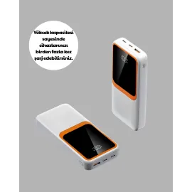 10000 Mah Taşınabilir Şarj Cihazı – Hızlı Şarj, Hafif Ve Dayanıklı Tasarım