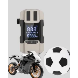 Dijital Ekranlı Araç Pompası Akü Takviye Powerbank 12.000 Mah