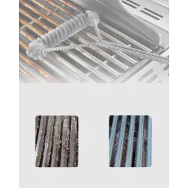 Tel Izgara Temizleme Fırçası Bbq Sonrası Kolay Temizlik