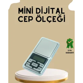 Kapaklı Dijital Cep Terazisi Hassasiyet 300 Gr