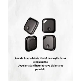 Bluetooth Destekli Akıllı Takip Cihazı | Mobil Uygulama Kontrollü | Kaybolan Eşyalar İçin Konum Bulma Teknolojisi