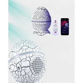 Dinozor Yumurtası Tasarımlı Projektörlü Gece Lambası