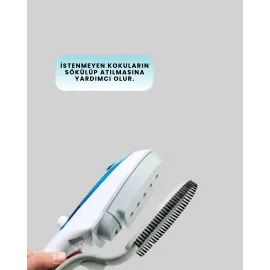 Taşınabilir Buharlı Ütü 1500W | Giysilerde Yanık Bırakmaz, Kokuyu Giderir