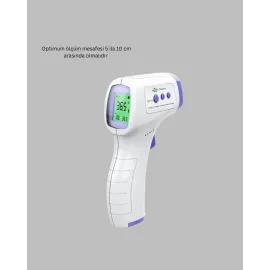 Kızılötesi Temassız Ateş Ölçer LCD Ekranlı Hassas Termometre