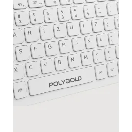 Q Klavye Beyaz Klavye Ve Mouse Seti Kablosuz USB Girişli