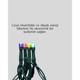 2X2 Metre Perde Led Işık