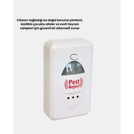Ultrasonik Böcek ve Fare Kovucu – Doğa Dostu, Sessiz ve Etkili Savunma