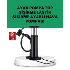 Çok Amaçlı Ayak Pompası Dayanıklı Pratik Hava Pompası