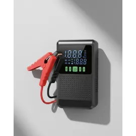 Taşınabilir Araç Akü Şarj Takviye Cihazı 150 Psi Dijital Kompresör