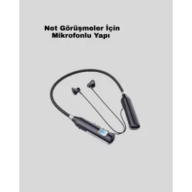 Uzun Pil Ömrü ve Hızlı Şarj Özellikli Bluetooth Kulaklık