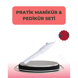 Abs Gövdeli Sessiz Tırnak Matkap Seti – Ayarlanabilir Hız Ve Uzun Ömürlü Kullanım