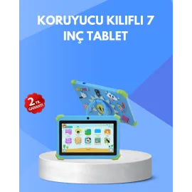 7 İnç Android Tablet Wifi Bluetooth Ve Çift Kamera Destekli
