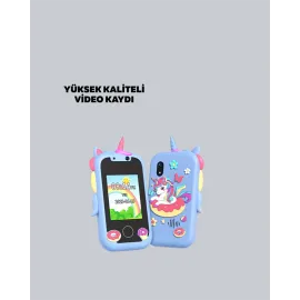 ABS + Silikon Gövdeli Dayanıklı Çocuk Kamerası – Güvenli Malzeme, Şok Emici Tasarım