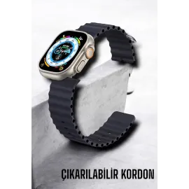 Bluetooth Bağlantılı Nabız, Kan Basıncı, Oksijen Ölçer Akıllı Saat