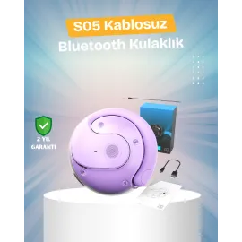 S05 Kablosuz Kulaklık – Küçük Kulak Yapılarına Uygun, Kayma Yapmayan Tasarım