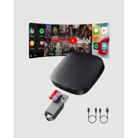 Android Auto Kablosuz Adaptör Bluetooth 5.0 Ve 5.8Ghz Wifi Destekli