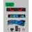 RGB Renkli LED Ekran Tabela USB Bağlantılı ve Kayan Yazı Destekli