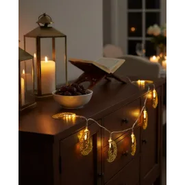 Ramazan Temalı Ay İçinde Secde Eden Adam Led Peri Işığı