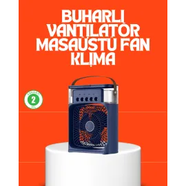 Ayarlanabilir Hız Ve Yönlü Yüksek Performanslı Masaüstü Fan