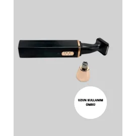 Usb Şarjlı, Yıkanabilir Başlıklı Kişisel Bakım Cihazı-Tıraş Makinesi