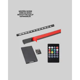 12V Led Işık Seti – Kumandalı Ve Renk Ayarlı