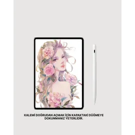 Yüksek Hassasiyetli Eğim Sensörlü Dijital Kalem – Usb-C Hızlı Şarjlı