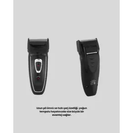 Unisex Şarjlı Saç Ve Sakal Kesme Makinesi – Sessiz Motor, 1–12 Mm Ayarlanabilir Başlık