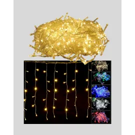 Saçakli 4 Metre Perde Led