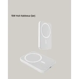 15W Araç Telefon Tutucu Kablosuz Hızlı Şarj Özellikli