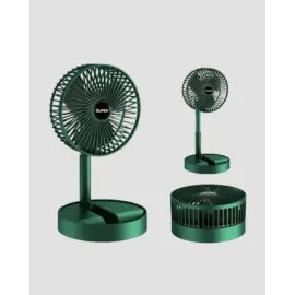 Taşınabilir Şarjlı Mini Fan – Katlanabilir Gövde, 3 Hız Kademesi