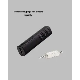 Kablosuz Bluetooth Ses Adaptörü 4.1 Teknolojili ve 10m Menzilli