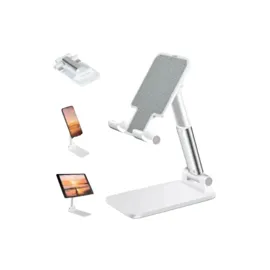 Taşınabilir Masaüstü Telefon Tutucu Ayarlanabilir Yükseklik